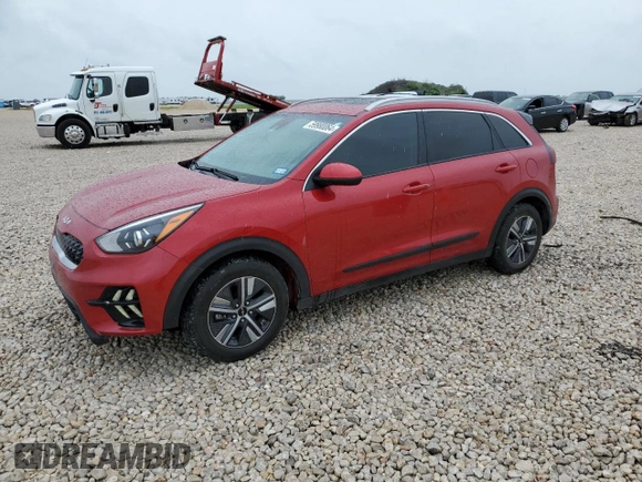 2022 Kia Niro LXS SE with VIN KNDCB3LC2N5501402, listed as a Copart auction lot 59980064 with 145,234 mi miles and Salvage Title. Bid and sale history available at carsss.com. Image 1.