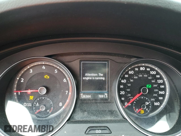 2018 Volkswagen Atlas SE with VIN 1V2KR2CA3JC546563, listed as a Copart auction lot 55458335 with 126,384 mi miles and Salvage title. Bid and sale history available at DreamBid. Image 9.