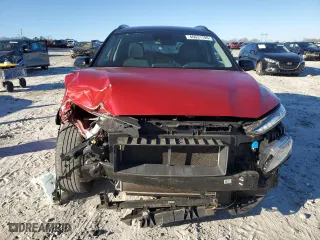 2020 Hyundai Kona SEL with VIN KM8K22AA6LU576884, listed as a Copart auction lot 46631705 with 29,654 mi miles and Salvage Title. Bid and sale history available at carsss.com. Image 5.