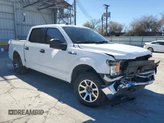 2019 Ford F-150 XL with VIN 1FTEW1CB2KKC38009, listed as a Copart auction lot 42704815 with 64,813 mi miles and Salvage title. Bid and sale history available at DreamBid. Image 4.