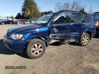 2005 Toyota Highlander with VIN JTEEP21A550087501, listed as a Copart auction lot 50377885 with 176,842 mi miles and Salvage Title. Bid and sale history available at DreamBid. Image 1.