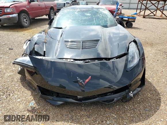2019 Chevrolet Corvette Z06 2LZ z VIN 1G1YS2D65K5603161, wystawiony jako Copart lot #50962845 z przebiegiem 4 648 mil mil oraz Szkoda całkowita • Salvage title. Historia ofert i sprzedaży dostępna na DreamBid. Obrazek 5.
