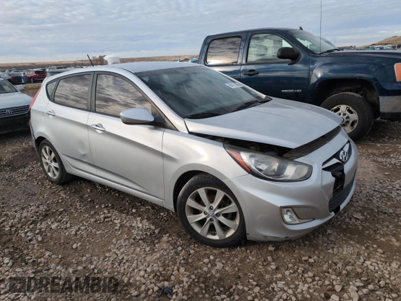 2012 Hyundai Accent SE with VIN KMHCU5AE2CU032501, listed as a Copart auction lot 88179295 with 125,975 mi miles and Salvage Title. Bid and sale history available at carsss.com. Image 4.