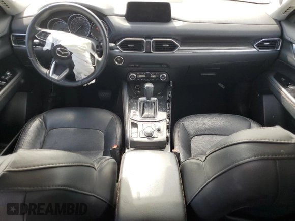 2018 Mazda CX-5 Grand Touring with VIN JM3KFBDM0J0301330, listed as a Copart auction lot 50370335 with 0 mi miles and Salvage Title. Bid and sale history available at carsss.com. Image 8.