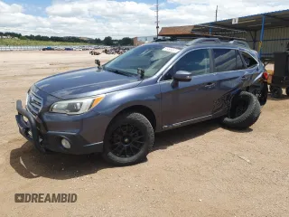 2017 Subaru Outback Limited with VIN 4S4BSENC7H3272618, listed as a Copart auction lot 61496855 with 100,506 mi miles and Salvage title. Bid and sale history available at DreamBid. Image 1.