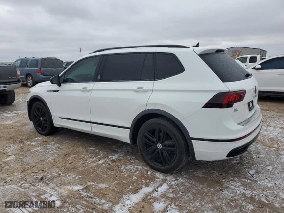 2022 Volkswagen Tiguan SE R-Line Black with VIN 3VVCB7AX0NM045036, listed as a Copart auction lot 45186875 with 65,336 mi miles and Salvage Title. Bid and sale history available at carsss.com. Image 2.