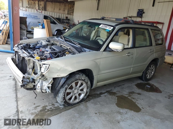 2007 Subaru Forester X w/Premium Pkg with VIN JF1SG656X7H724252, listed as a Copart auction lot 52099715 with 233,034 mi miles and Salvage Title. Bid and sale history available at carsss.com. Image 1.