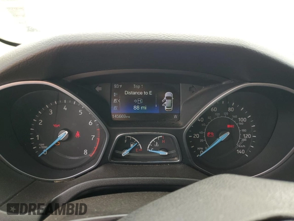 2017 Ford Focus SE with VIN 1FADP3FE8HL238034, listed as a Copart auction lot 65081954 with 145,669 mi miles and Clean Title. Bid and sale history available at carsss.com. Image 9.