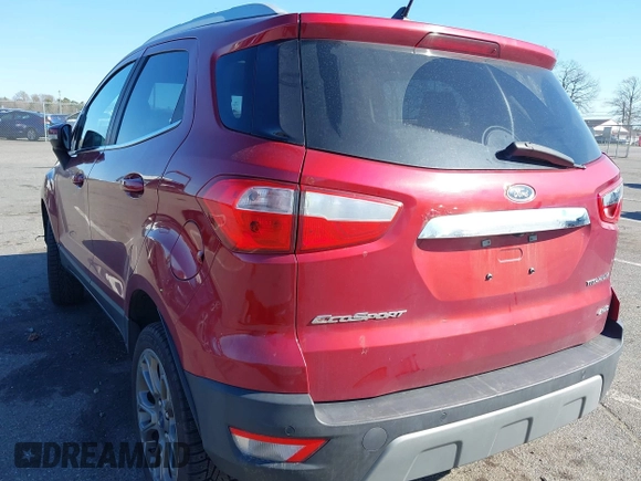 2019 Ford EcoSport Titanium z VIN MAJ6S3KL0KC260421, wystawiony jako IAAI lot #42041011 z przebiegiem 94 839 mil mil oraz . Historia ofert i sprzedaży dostępna na DreamBid. Obrazek 3.