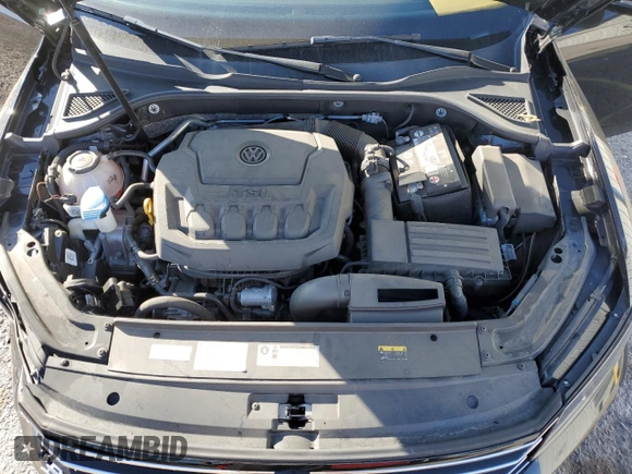 2019 Volkswagen Passat 2.0T Wolfsburg Edition with VIN 1VWLA7A31KC003676, listed as a Copart auction lot 44653595 with 28,376 mi miles and Salvage Title. Bid and sale history available at carsss.com. Image 12.