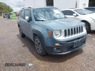 2017 Jeep Renegade Limited with VIN ZACCJADB5HPF09406, listed as a IAAI auction lot 42625073 with 78,008 mi miles and . Bid and sale history available at DreamBid. Image 1.
