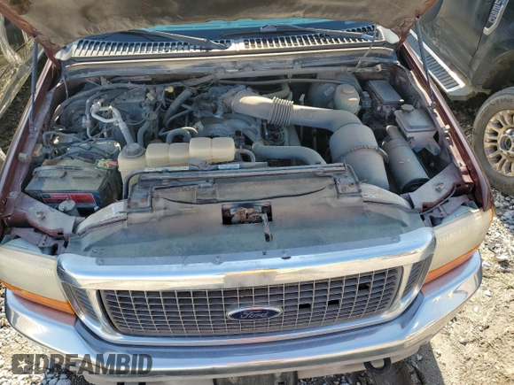 2001 Ford Excursion Limited z VIN 1FMNU42S51EA39795, wystawiony jako Copart lot #78439524 z przebiegiem 232 277 mil mil oraz Szkoda całkowita • Salvage title. Historia ofert i sprzedaży dostępna na DreamBid. Obrazek 12.
