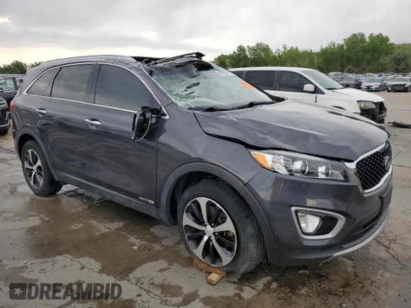 2018 Kia Sorento EX with VIN 5XYPHDA53JG423613, listed as a Copart auction lot 60920185 with 65,122 mi miles and Salvage title. Bid and sale history available at DreamBid. Image 4.
