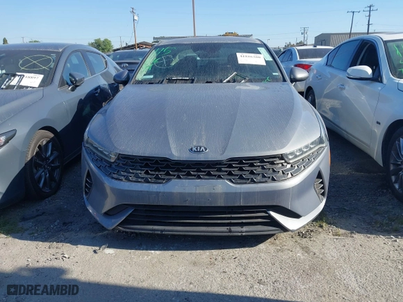 2021 Kia K5 LXS with VIN 5XXG14J27MG044519, listed as a IAAI auction lot 41816380 with 68,489 mi miles. Bid and sale history available at carsss.com. Image 13.