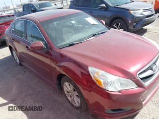 2012 Subaru Legacy 2.5i Premium with VIN 4S3BMCG62C3032296, listed as a IAAI auction lot 41781946 with 184,148 mi miles. Bid and sale history available at carsss.com. Image 1.