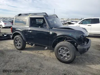 2024 Ford Bronco Big Bend with VIN 1FMDE7AH3RLA71944, listed as a Copart auction lot 80528244 with 0 mi miles and Salvage Title. Bid and sale history available at carsss.com. Image 4.