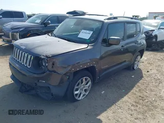 2018 Jeep Renegade Latitude with VIN ZACCJBBB0JPH69808, listed as a IAAI auction lot 42146368 with 191,051 mi miles and . Bid and sale history available at DreamBid. Image 17.