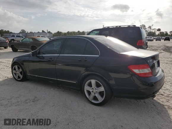 2011 Mercedes-Benz C 300 Sport with VIN WDDGF8BB5BR169039, listed as a Copart auction lot 55776335 with 167,345 mi miles and Clean title. Bid and sale history available at DreamBid. Image 2.