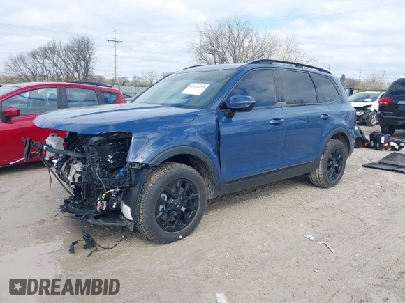 2024 Kia Telluride SX Prestige X-Line z VIN 5XYP5DGC4RG461605, wystawiony jako IAAI lot #41926195 z przebiegiem 13 811 mil mil oraz . Historia ofert i sprzedaży dostępna na DreamBid. Obrazek 17.