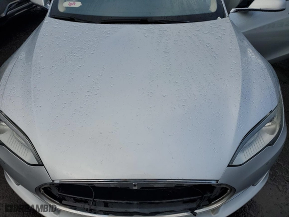 2014 Tesla Model S 60 kWh Battery with VIN 5YJSA1H13EFP28607, listed as a Copart auction lot 48899785 with 0 mi miles and Salvage Title. Bid and sale history available at carsss.com. Image 11.