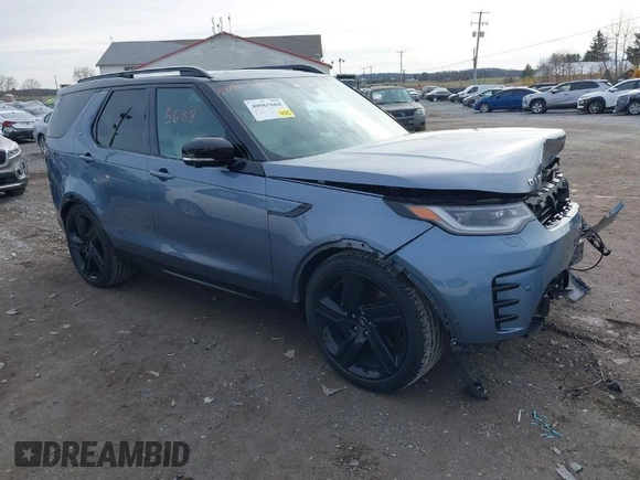 2023 Land Rover Discovery Metropolitan Edition with VIN SALRW4EU6P2474292, listed as a IAAI auction lot 40965688 with 44,144 mi miles. Bid and sale history available at carsss.com. Image 1.