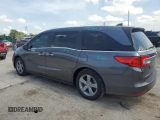 2020 Honda Odyssey EX-L с VIN 5FNRL6H7XLB003593, выставлен на аукционе Copart как лот 57576855 с пробегом 57 169 миль миль и Списание • Salvage title. История ставок и продаж доступна на DreamBid. Изображение 2.