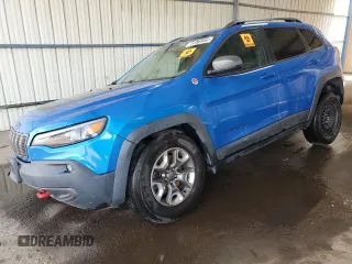 2019 Jeep Cherokee Trailhawk Elite с VIN 1C4PJMBN7KD310217, выставлен на аукционе Copart как лот 65572225 с пробегом 169 318 миль миль и Чистый • Clean title. История ставок и продаж доступна на DreamBid. Изображение 1.