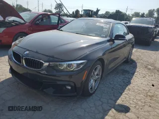2018 BMW 4 Series 430i xDrive with VIN WBA4Z3C59JEC45996, listed as a Copart auction lot 65501104 with 62,464 mi miles and Salvage Title. Bid and sale history available at DreamBid. Image 1.