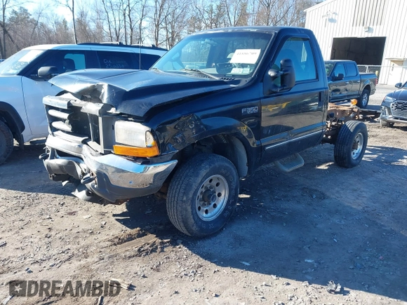 1999 Ford F-350 XL with VIN 1FTSF31S9XED28958, listed as a IAAI auction lot 41886709 with 193,360 mi miles and . Bid and sale history available at DreamBid. Image 2.