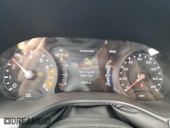 2025 Jeep Compass Latitude с VIN 3C4NJDBN1ST547206, выставлен на аукционе Copart как лот 55503235 с пробегом 5 454 миль миль и Чистый • Clean title. История ставок и продаж доступна на DreamBid. Изображение 9.