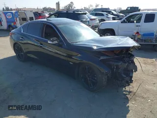 2020 Infiniti Q50 Luxe z VIN JN1EV7AR2LM255472, wystawiony jako IAAI lot #42096828 z przebiegiem 96 099 mil mil oraz . Historia ofert i sprzedaży dostępna na DreamBid. Obrazek 1.