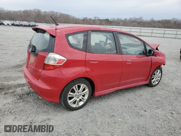 2009 Honda Fit Sport with VIN JHMGE88439S004369, listed as a Copart auction lot 48160115 with 190,132 mi miles and Salvage Title. Bid and sale history available at carsss.com. Image 3.