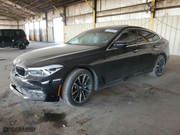 2018 BMW 6 Series 640i xDrive with VIN WBAJV6C58JBC99775, listed as a Copart auction lot 85780364 with 0 mi miles and Salvage Title. Bid and sale history available at carsss.com. Image 1.