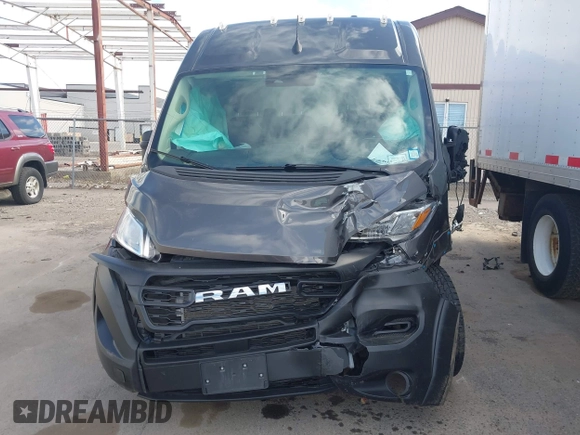 2023 Ram ProMaster Cargo with VIN 3C6LRVDG7PE547718, listed as a IAAI auction lot 41973977 with 34,178 mi miles. Bid and sale history available at carsss.com. Image 6.