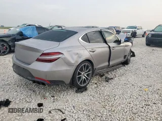 2022 Genesis G70 2.0T z VIN KMTG34TA3NU091204, wystawiony jako Copart lot #57073325 z przebiegiem 62 529 mil mil oraz Szkoda całkowita • Salvage title. Historia ofert i sprzedaży dostępna na DreamBid. Obrazek 3.