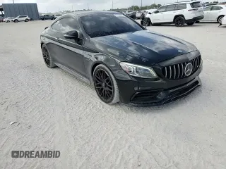 2020 Mercedes-Benz C 63 S AMG with VIN WDDWJ8HB1LF979739, listed as a Copart auction lot 47376075 with 73,271 mi miles and Salvage title. Bid and sale history available at DreamBid. Image 14.