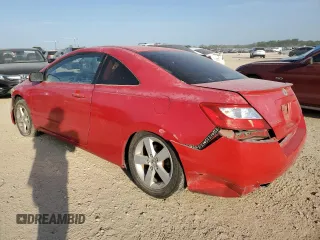 2008 Honda Civic Cpe EX with VIN 2HGFG12818H581015, listed as a Copart auction lot 53350105 with 165,153 mi miles and Salvage Title. Bid and sale history available at carsss.com. Image 2.