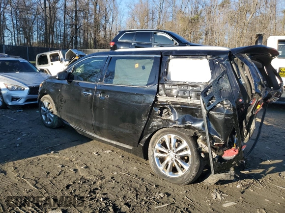2018 Kia Sedona SX-L with VIN KNDME5C17J6363785, listed as a Copart auction lot 56021934 with 23,698 mi miles and Non Repairable. Bid and sale history available at carsss.com. Image 2.