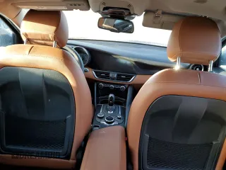 2019 Alfa Romeo Giulia Sport with VIN ZARFAMAN2K7605257, listed as a Copart auction lot 75080484 with 0 mi miles and Non Repairable. Bid and sale history available at carsss.com. Image 8.