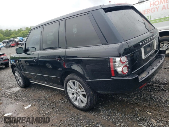 2012 Land Rover Range Rover HSE Lux with VIN SALMF1D49CA374956, listed as a Copart auction lot 59733835 with 113,390 mi miles and Salvage title. Bid and sale history available at DreamBid. Image 2.