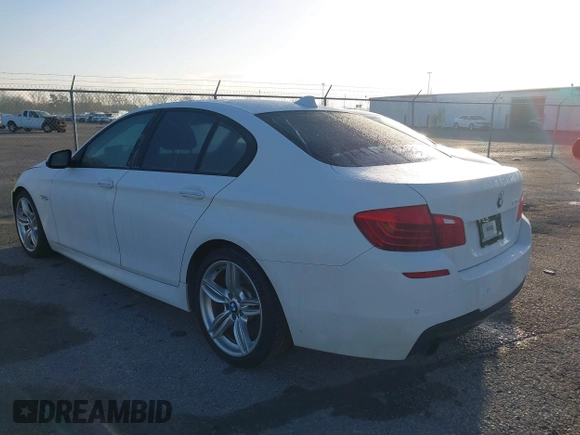 2014 BMW 5 Series 535i with VIN WBA5B1C58ED483375, listed as a IAAI auction lot 41089448 with 93,192 mi miles and . Bid and sale history available at DreamBid. Image 3.