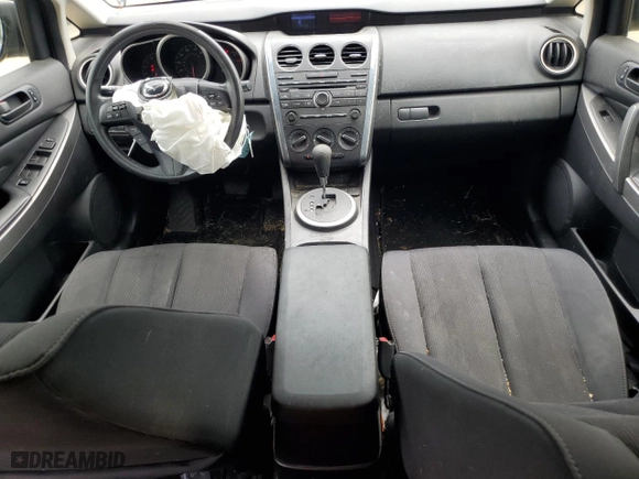 2011 Mazda CX-7 i SV with VIN JM3ER2A59B0395341, listed as a Copart auction lot 63393344 with 172,362 mi miles and Salvage Title. Bid and sale history available at carsss.com. Image 8.
