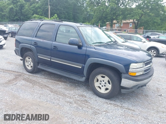 2005 Chevrolet Tahoe LT with VIN 1GNEK13T15J169979, listed as a IAAI auction lot 42718037 with 241,404 mi miles and . Bid and sale history available at DreamBid. Image 1.