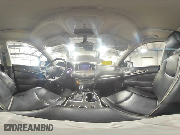 2019 Infiniti QX60 Luxe with VIN 5N1DL0MM7KC567163, listed as a Copart auction lot 49100445 with 89,030 mi miles and Salvage title. Bid and sale history available at DreamBid. Image 15.
