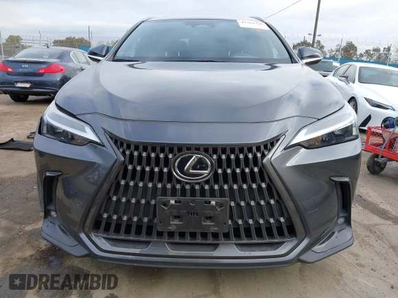 2022 Lexus NX with VIN JTJAKCEZ7N2003025, listed as a IAAI auction lot 41763745 with 74,157 mi miles. Bid and sale history available at carsss.com. Image 12.