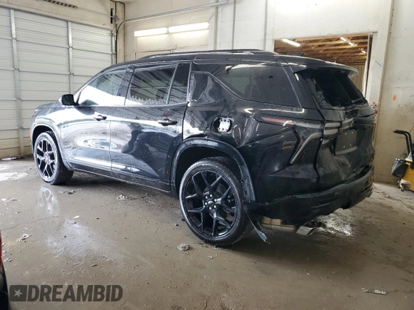 2024 Chevrolet Traverse FWD RS с VIN 1GNERLKS7RJ232783, выставлен на аукционе Copart как лот 55568235 с пробегом 8 594 миль миль и Списание • Salvage title. История ставок и продаж доступна на DreamBid. Изображение 2.