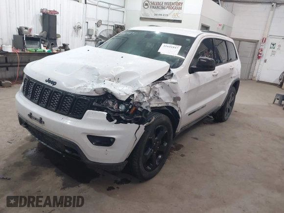 2018 Jeep Grand Cherokee Altitude with VIN 1C4RJFAG9JC398862, listed as a IAAI auction lot 41641847 with 62,855 mi miles and . Bid and sale history available at DreamBid. Image 2.