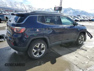 2018 Jeep Compass Limited with VIN 3C4NJDCB0JT252181, listed as a Copart auction lot 48084125 with 103,941 mi miles and Salvage Title. Bid and sale history available at carsss.com. Image 3.