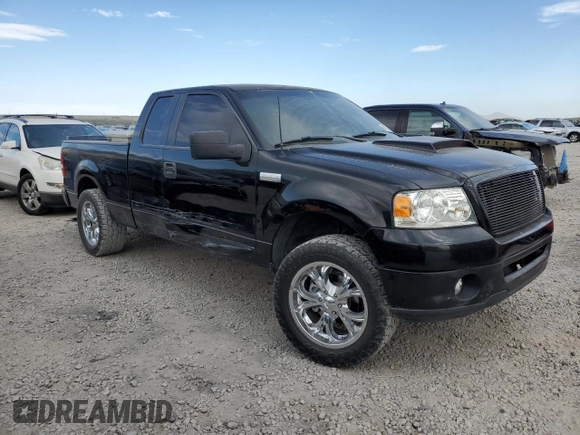 2006 Ford F-150 STX with VIN 1FTRX12W46KC19017, listed as a Copart auction lot 60231105 with 211,864 mi miles and Salvage title. Bid and sale history available at DreamBid. Image 4.