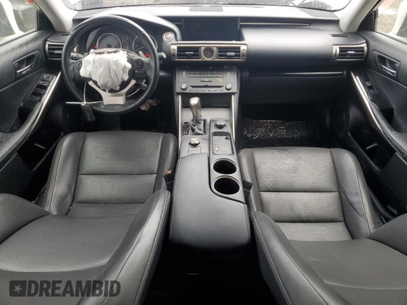 2016 Lexus IS 200t z VIN JTHBA1D22G5024142, wystawiony jako Copart lot #50451515 z przebiegiem 76 386 mil mil oraz Szkoda całkowita • Salvage title. Historia ofert i sprzedaży dostępna na DreamBid. Obrazek 8.